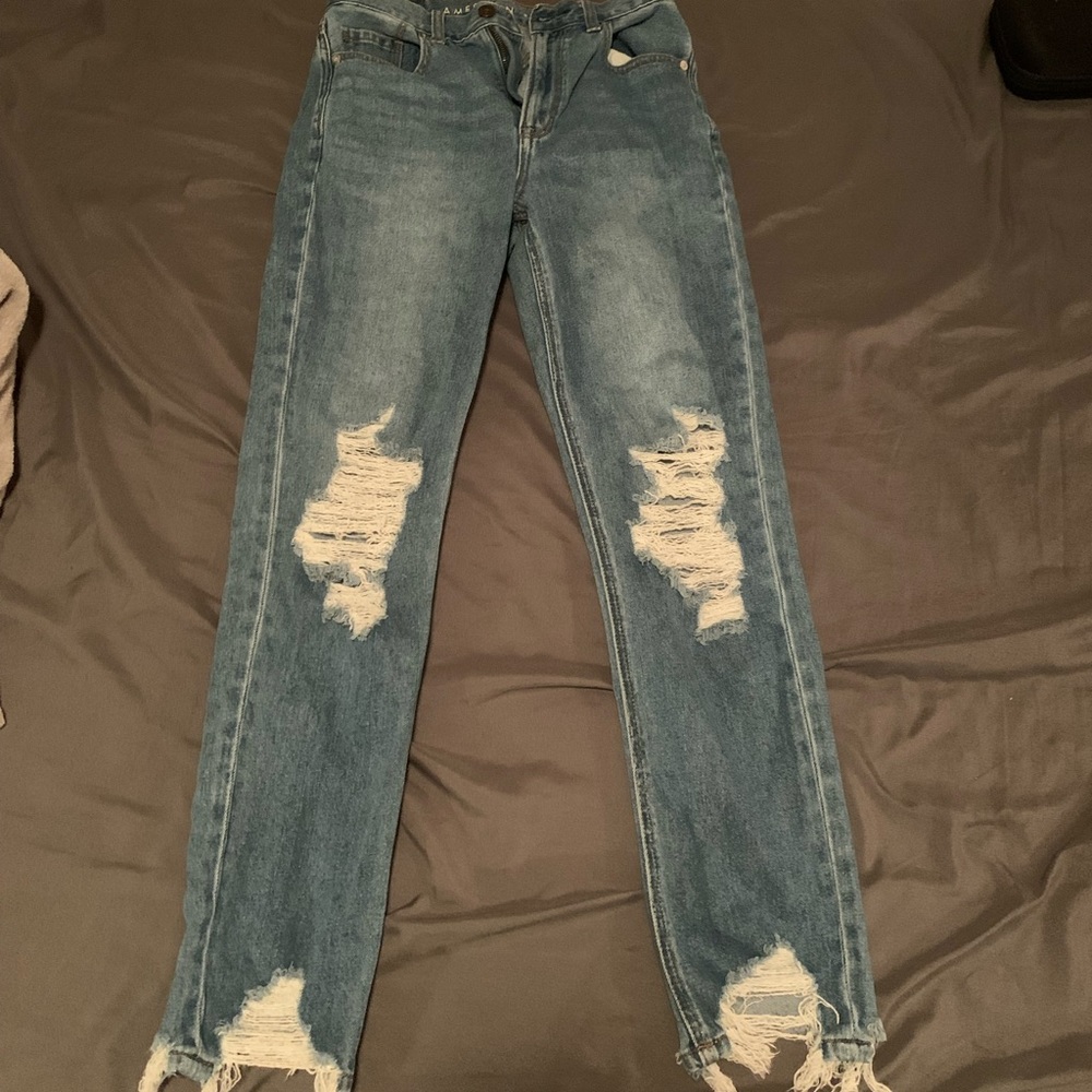 American eagle light wash jeans
